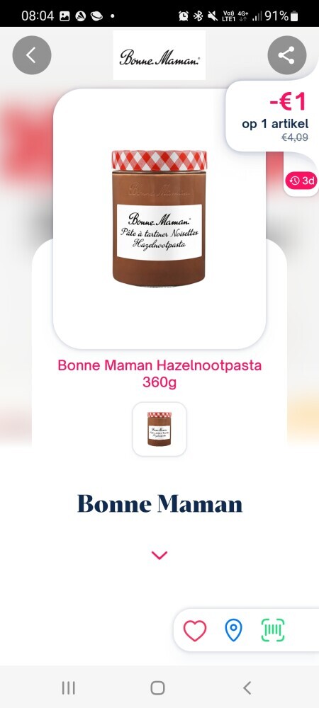 Shopmium  BONNE MAMAN INTENSES