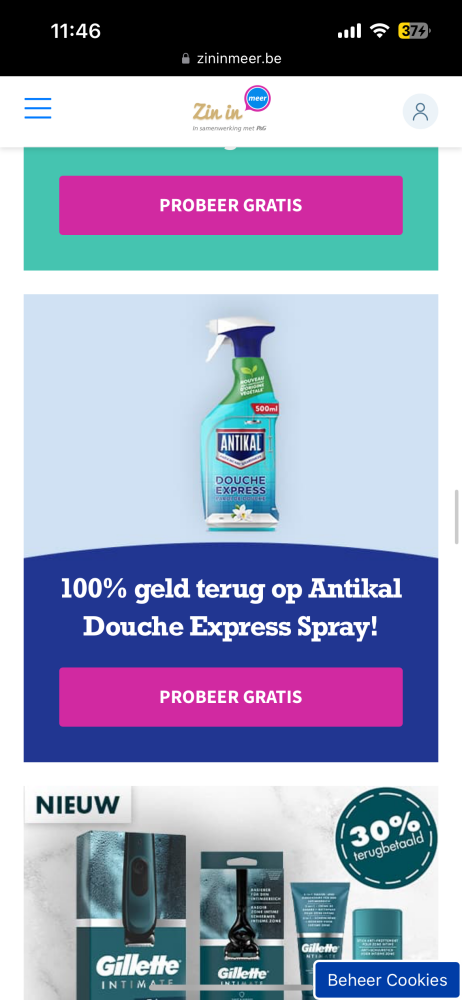 Antikal Douche Express Spray